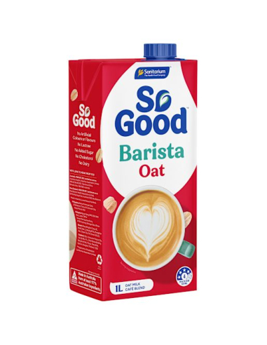 Sanitarium Dairy Substitute Oat Milk Barista 1ltr x 1