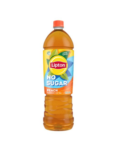 Liptonice No Sugar Peach Iced Tea 1.5ltr x 1