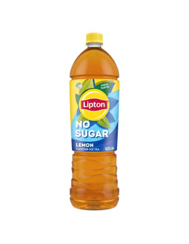 Liptonice No Sugar Lemon Ice Tea 1.5ltr x 1