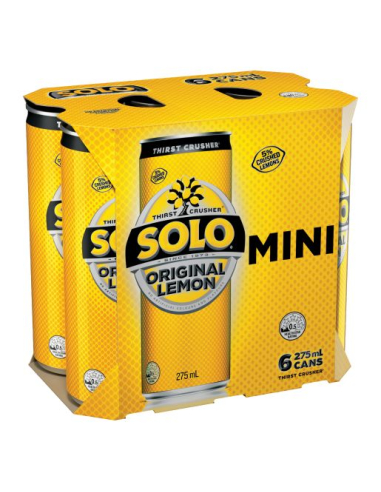 Solo Lemon Soft Drink 275ml x 24