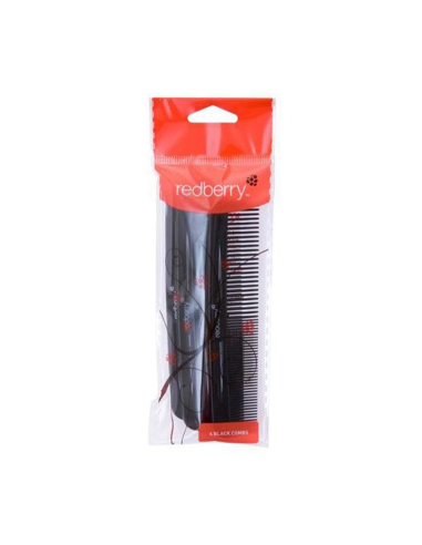 Redberry Black Comb 4 Pack x 1