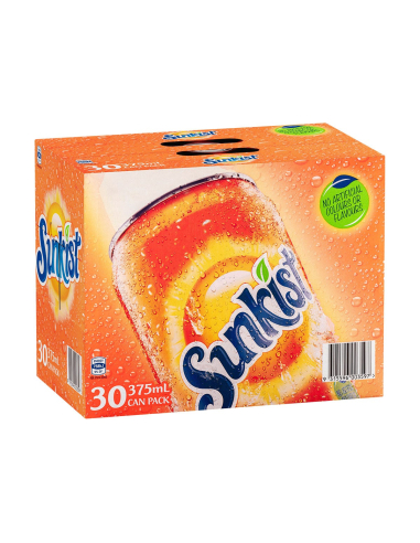 Sunkist Cans 375ml x 30