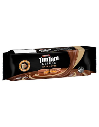 Arnotts Deluxe Cafe Latte Tim Tam Biscuits 175g x 1