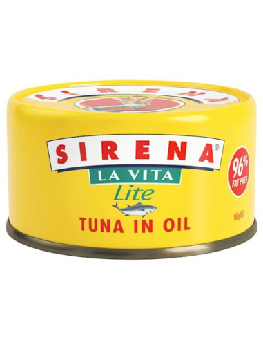 Sirena Lavita Tuna In Oil Lite 185g x 1