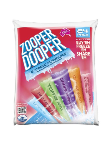 Zooper Dooper Magic 24 Pack 70ml 24 Pack x 6