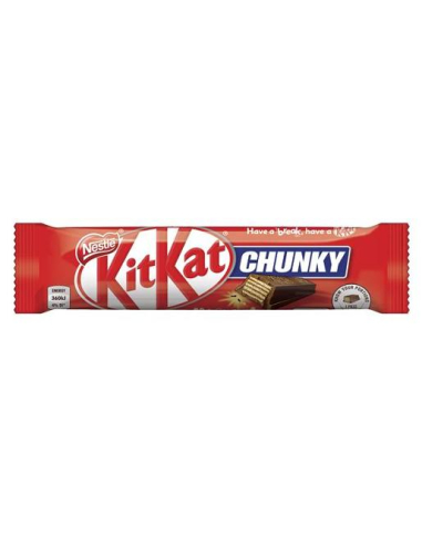 Nestle Kit Kat Chunky Chocolate Bar 50g x 36