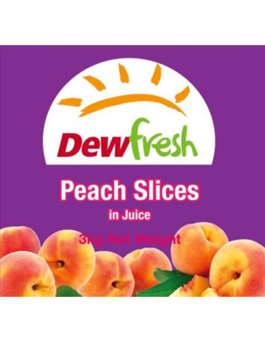 Dewfresh Px 1es Sliced In Juice 3kg x 1