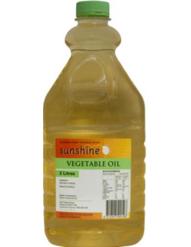 Sunshine Oil Vegetable Blended 2ltr x 1