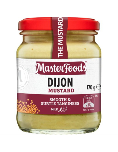 Masterfoods Dijon Mustard 170g x 1