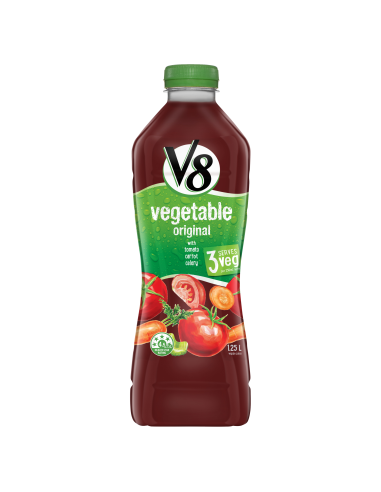 Campbell Soups V8 Juice Vegetable Original 1.25ltr x 1