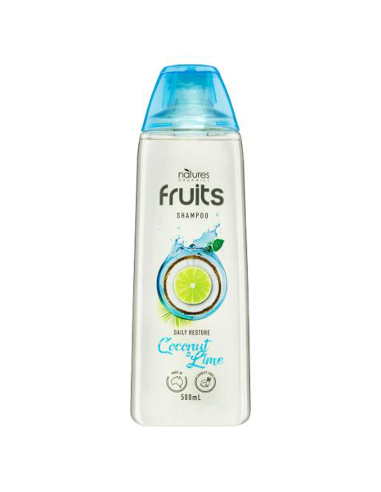 Natures Organic Coconut & Lime Shampoo 500ml x 1