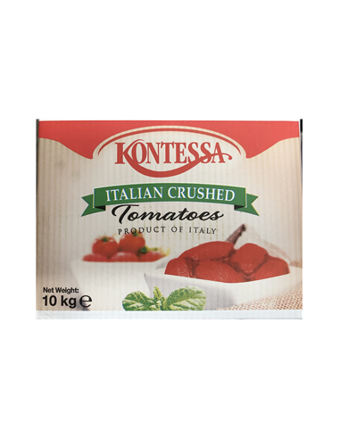 Kontessa Tomatoes Crushed Italian Bag in a Box 10kg x 1