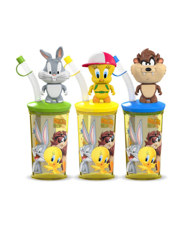 Drink & Go Looney Tunes Cup With 10g Jelly Candies x 12