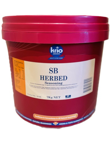 Krio Krush Seasoning Herbed Soul Burger 7kg x 1