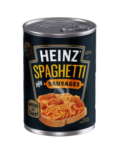 Heinz Spaghetti & Sausage Pasta 420g x 1