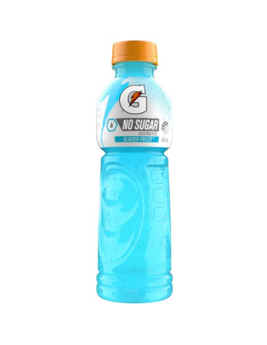 Gatorade No Sugar Glacier Freeze 600ml x 12