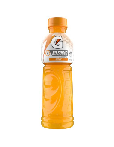 Gatorade No Sugar Orange Gatorade 600ml x 12