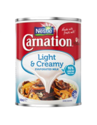 Carnation Milk Evaporated Light & Creamy 340ml x 1