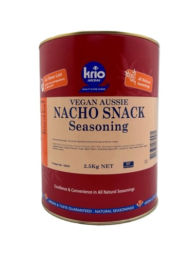 Krio Krush Seasoning Nacho Snack Aussie Vegan 2.5kg x 1