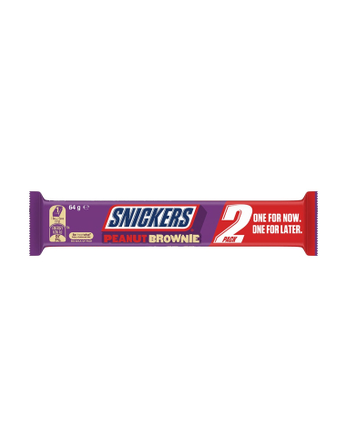 Mars Snickers Peanut Brownie King 64g x 25