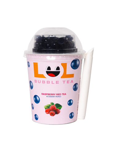 Lol Raspberry Red Tea + Blueberry Pearls 275ml x 10