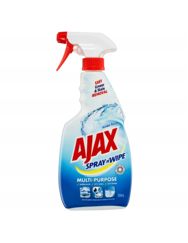 Ajax Sprayn'wipe Ocean Fresh Trigger 500ml x 1