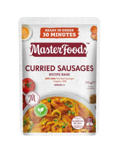 Masterfoods Curried Sausage Recipe Base 175g x 1