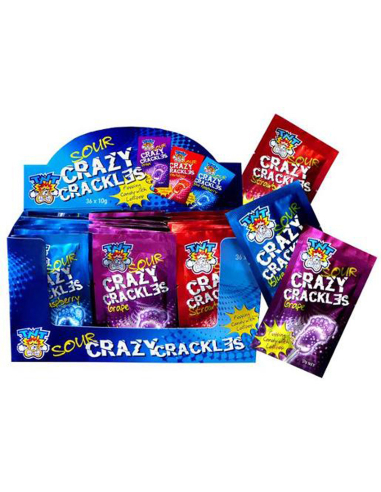 Tnt Sour Crazy Crackles 10g x 36