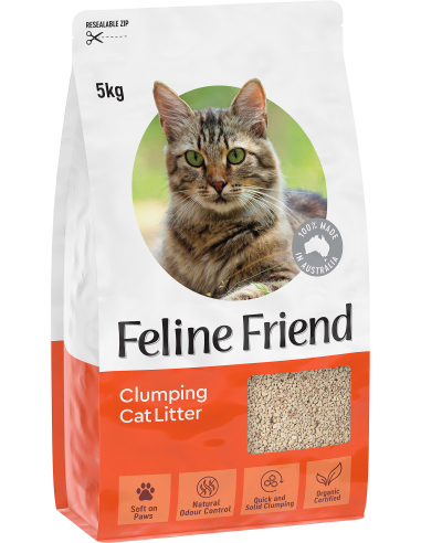 Feline Friend Clumping Cat Litter 5kg x 2