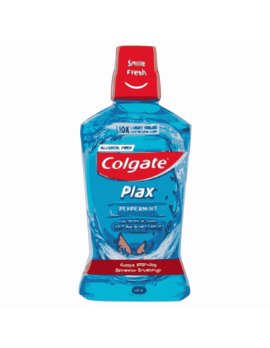 Colgate Plax Mouthwash Peppermint 500ml x 1