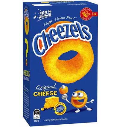 Cheezels Cuadro de 110g